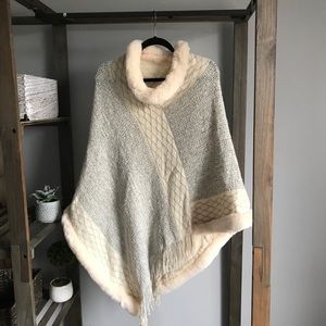 Cozy Super Soft Poncho Sweater